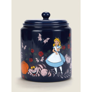 Halloween Disney Alice in Wonderland Cookie Jar