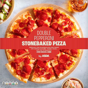 Double Pepperoni Stonebaked Pizza by  309g