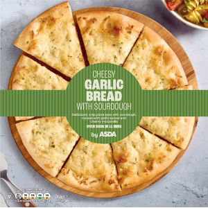 Cheesy Garlic Bread with Sourdough 268g