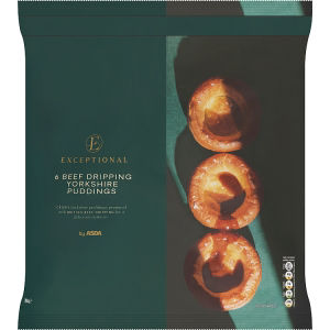 6 Beef Dripping Yorkshire Puddings 288g