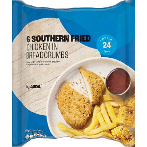 6 Southern Fried Chicken in Breadcrumbs 570g
