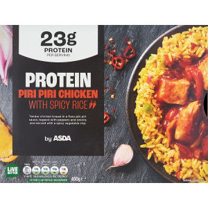 Protein Piri Piri Chicken with Spicy Rice 400g