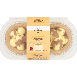 The Bakery at  2 Banana & Caramel Tarts