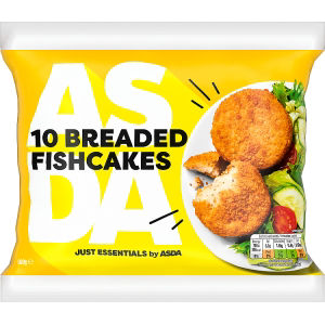 Just Essentials by  10 Breaded Fishcakes 500g