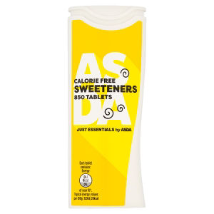 Just Essentials by  850 Calorie Free Sweeteners Tablets 55.25g