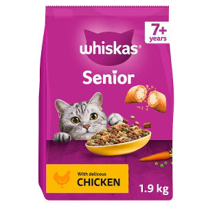 Senior 7+ Dry CHICKEN Cat Food 1.9kg