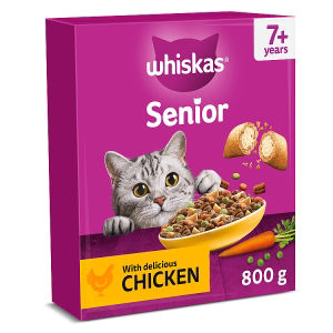 Senior 7+ Dry CHICKEN Cat Food 800g