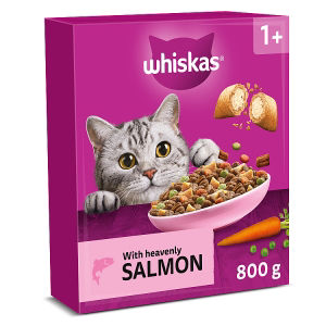 Whiskas 1+ Salmon Adult Dry Cat Food
