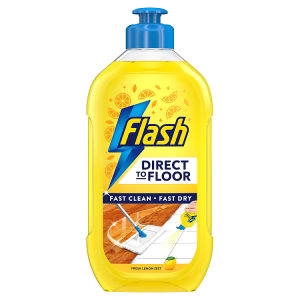 Flash Direct To Floor Fresh Lemon Zest 800ml