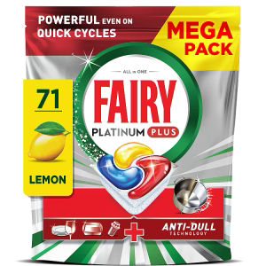 Fairy Platinum Plus All In One Lemon Dishwasher Tablets
