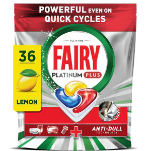 Fairy Platinum Plus All In One Lemon Dishwasher 36 capsules 558g