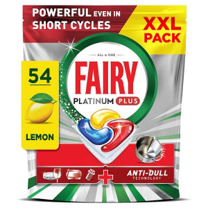Platinum Plus  Dishwasher Tablets, Lemon, 54 Capsules