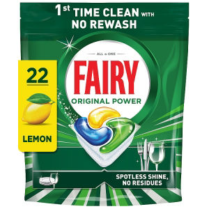 Fairy All In One Lemon 22 Dishwasher Tablets 297g