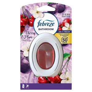 Febreze Bathroom Gel Air Freshener Plum & Cherry Refresh