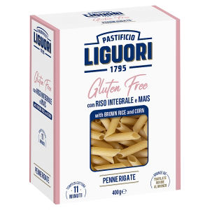Penne Rigate with Brown Rice and Corn 400g