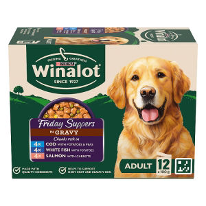 Winalot Classics Mixed Meat in Jelly Wet Dog Food Can