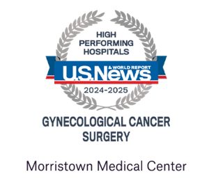 Morristown Medical Center is  high performing in gynecological surgery