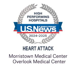 Morristown and Overlook medical centers are high performing in heart attack treatment