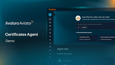 Aviator Certificates Agent Thumbnail Graphic