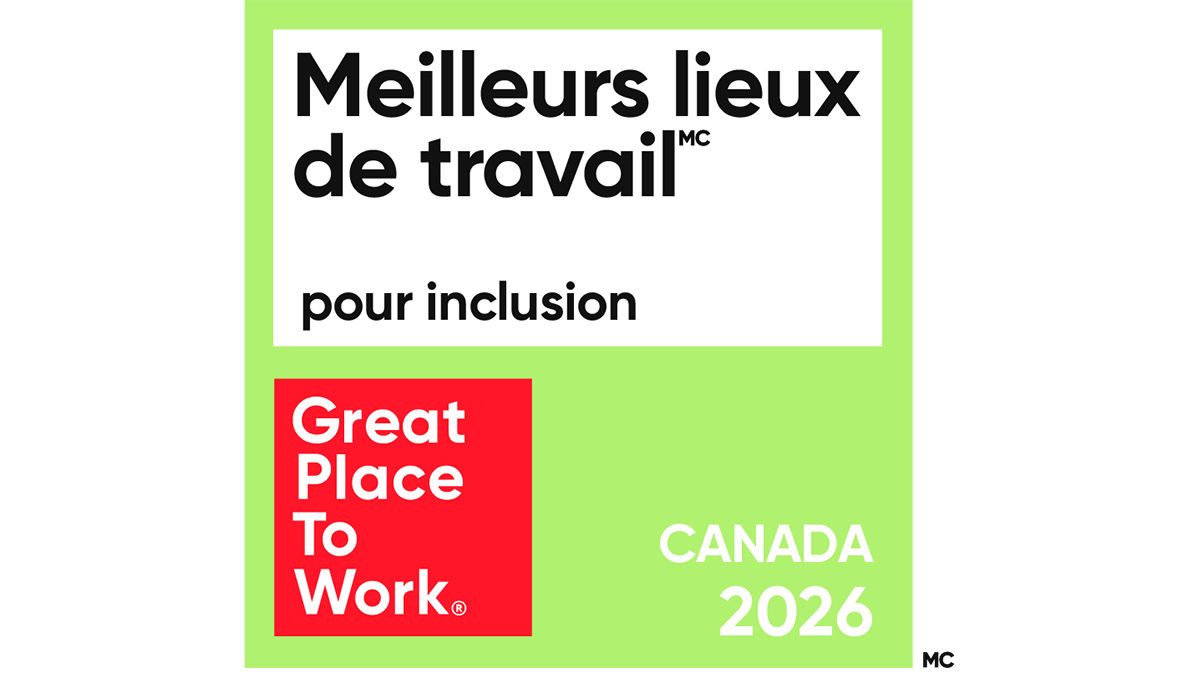 Meilleur milieu de travail pour l’inclusion 2026