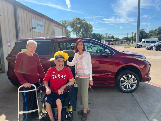Family toyota sienna handicap van