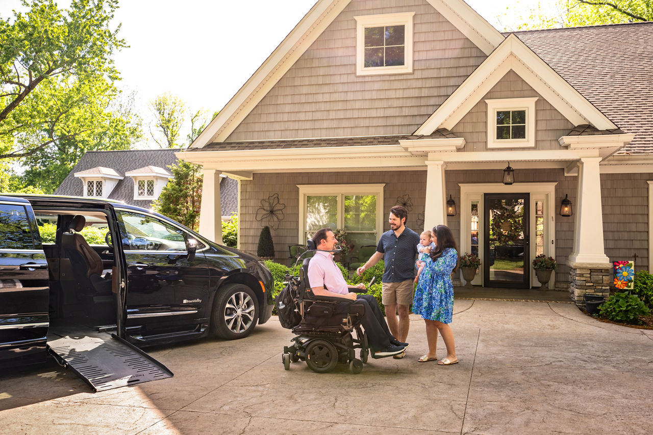 BraunAbility Chrysler Pacific Wheelchair Accessible Van