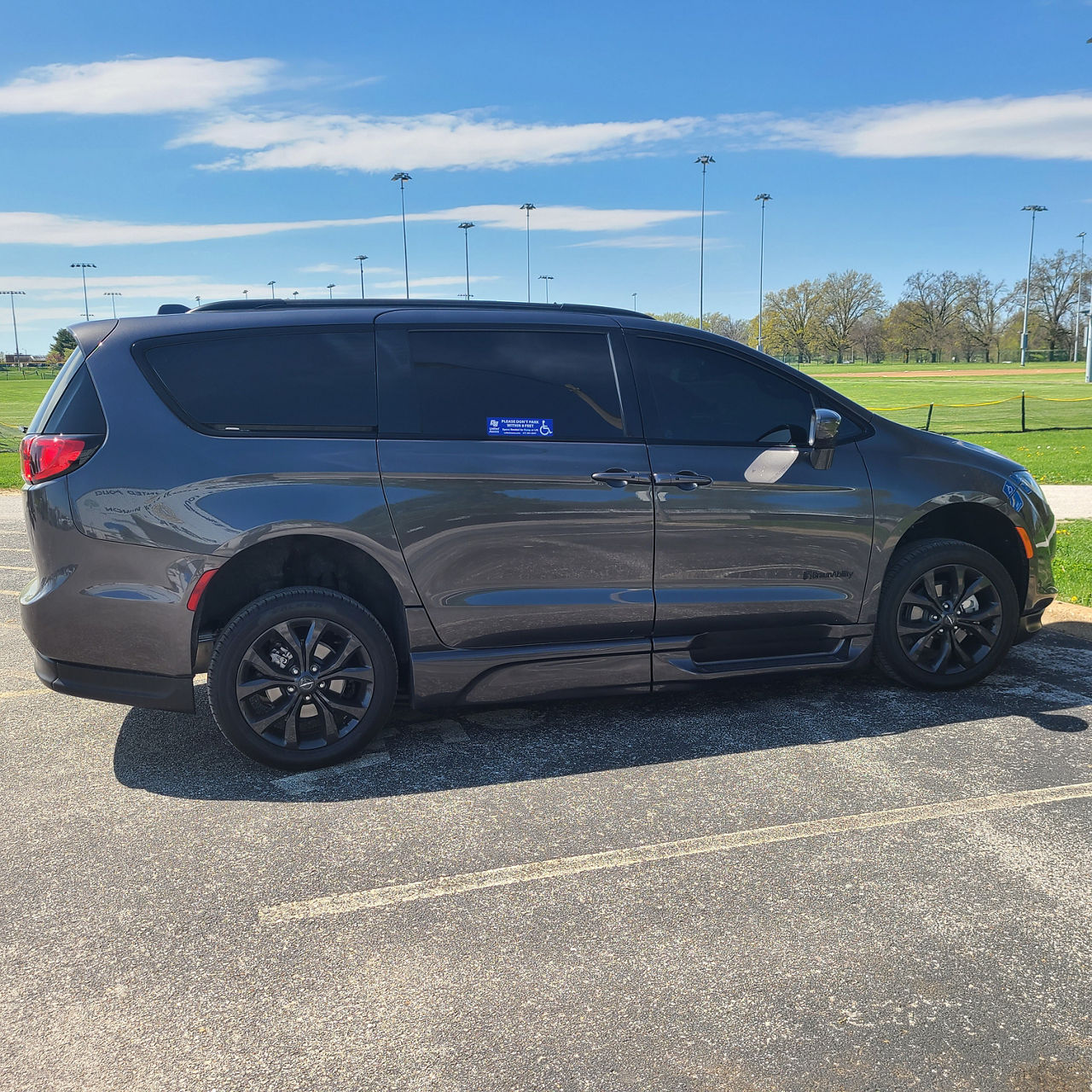 wheelchair van for family with disabled child