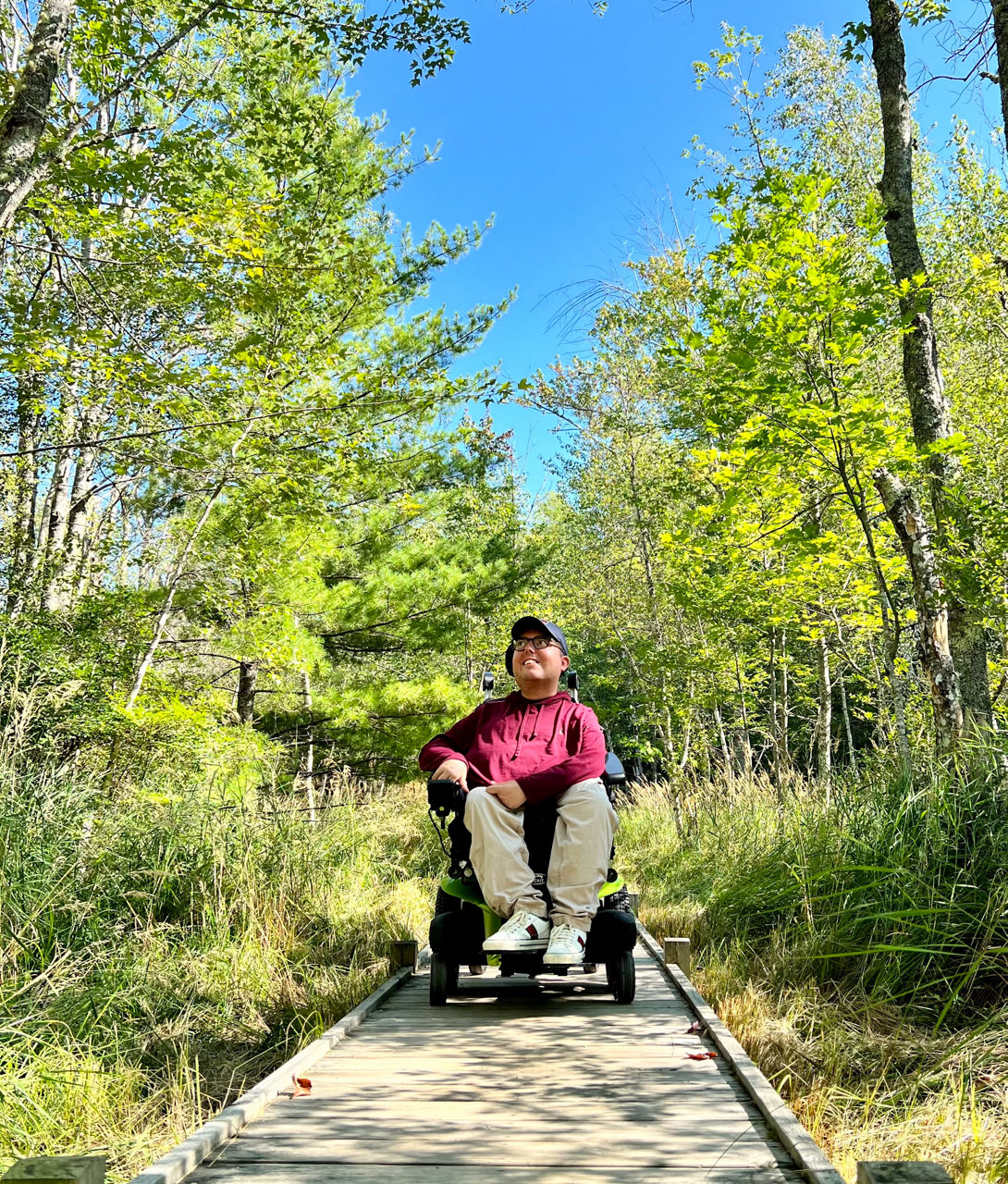Cory Lee wheelchair accessible trips for every season