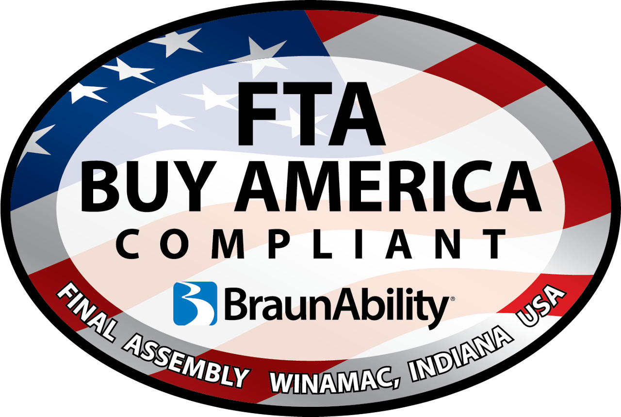FTA Buy America Compliant BraunAbiilty