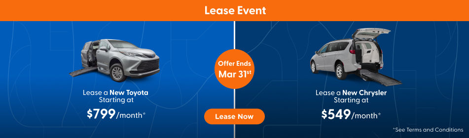 Lease a New Toyota or Chrysler