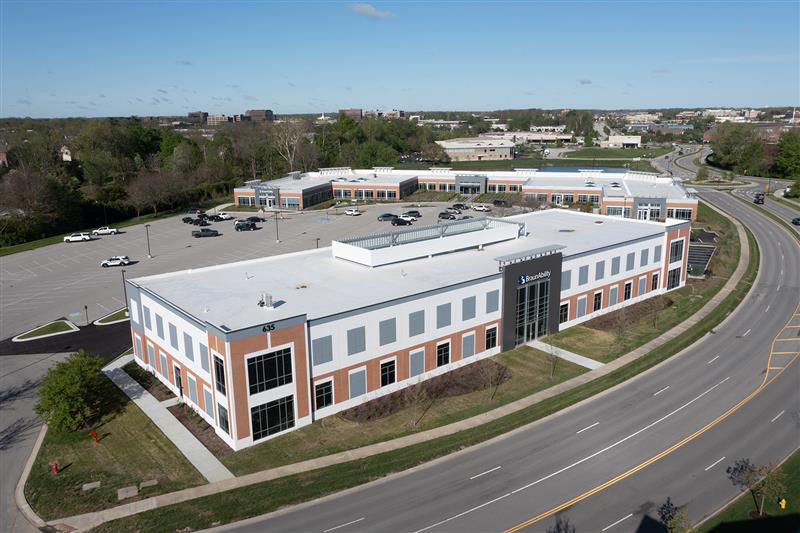 BraunAbility employees with WAV open infloor ramp