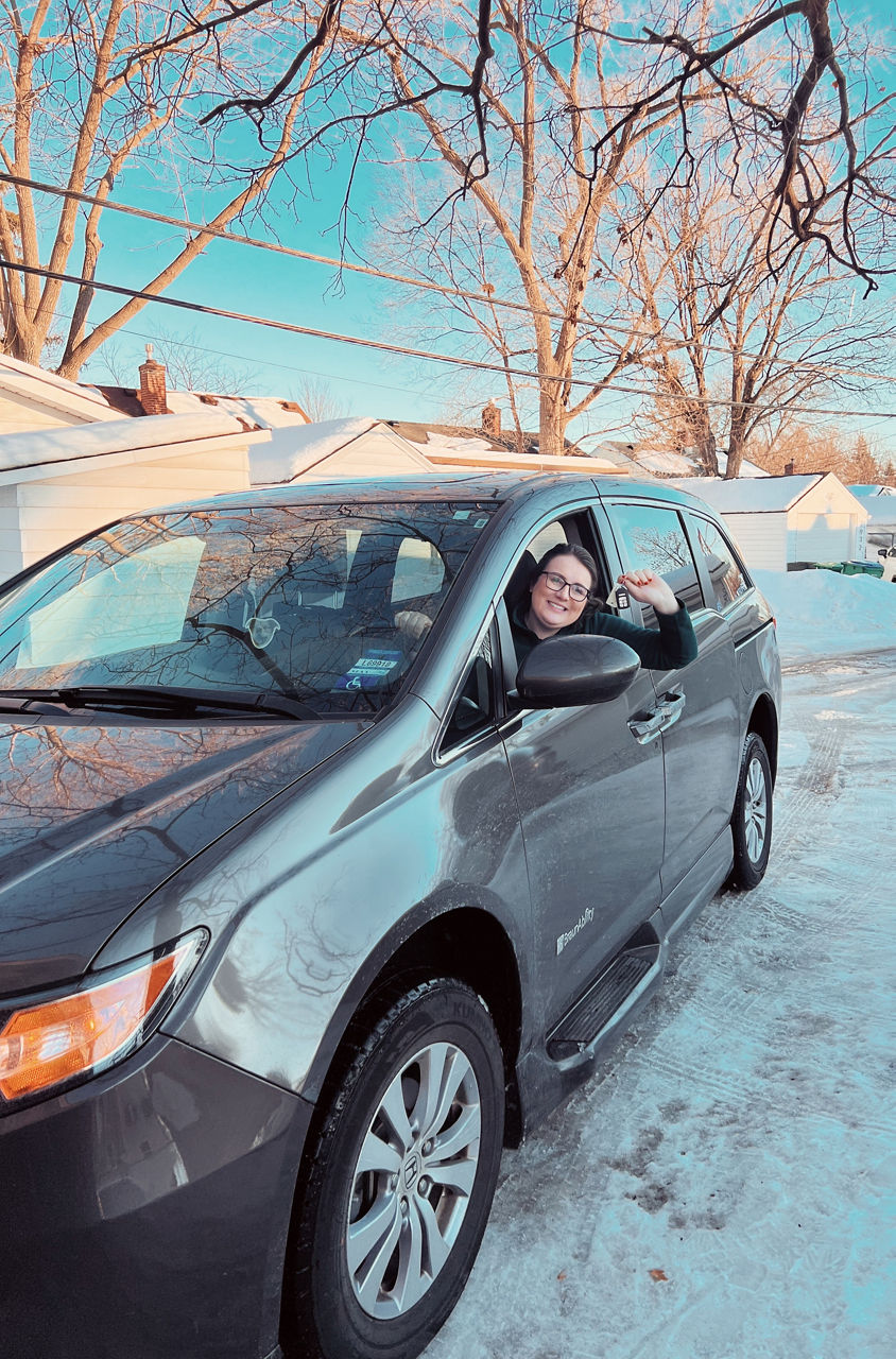 Honda Odyssay handicap van