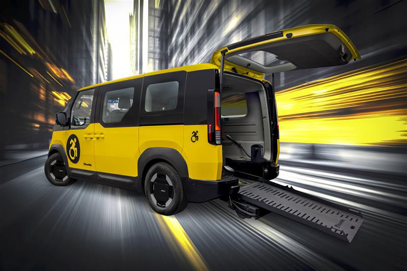 Kia Elecric Wheelchair Accessible Taxi