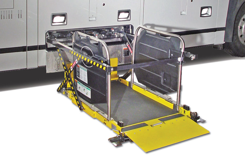 braunability wheelchair lift for motorchoaches