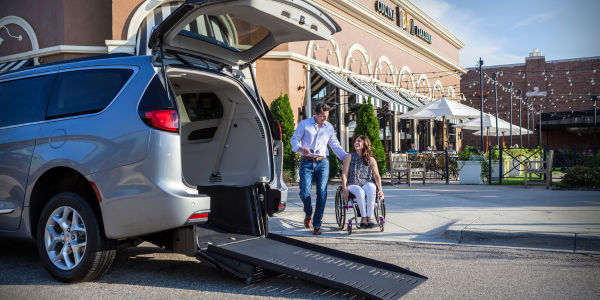 certified pre-owned rear-entry wheelchair van