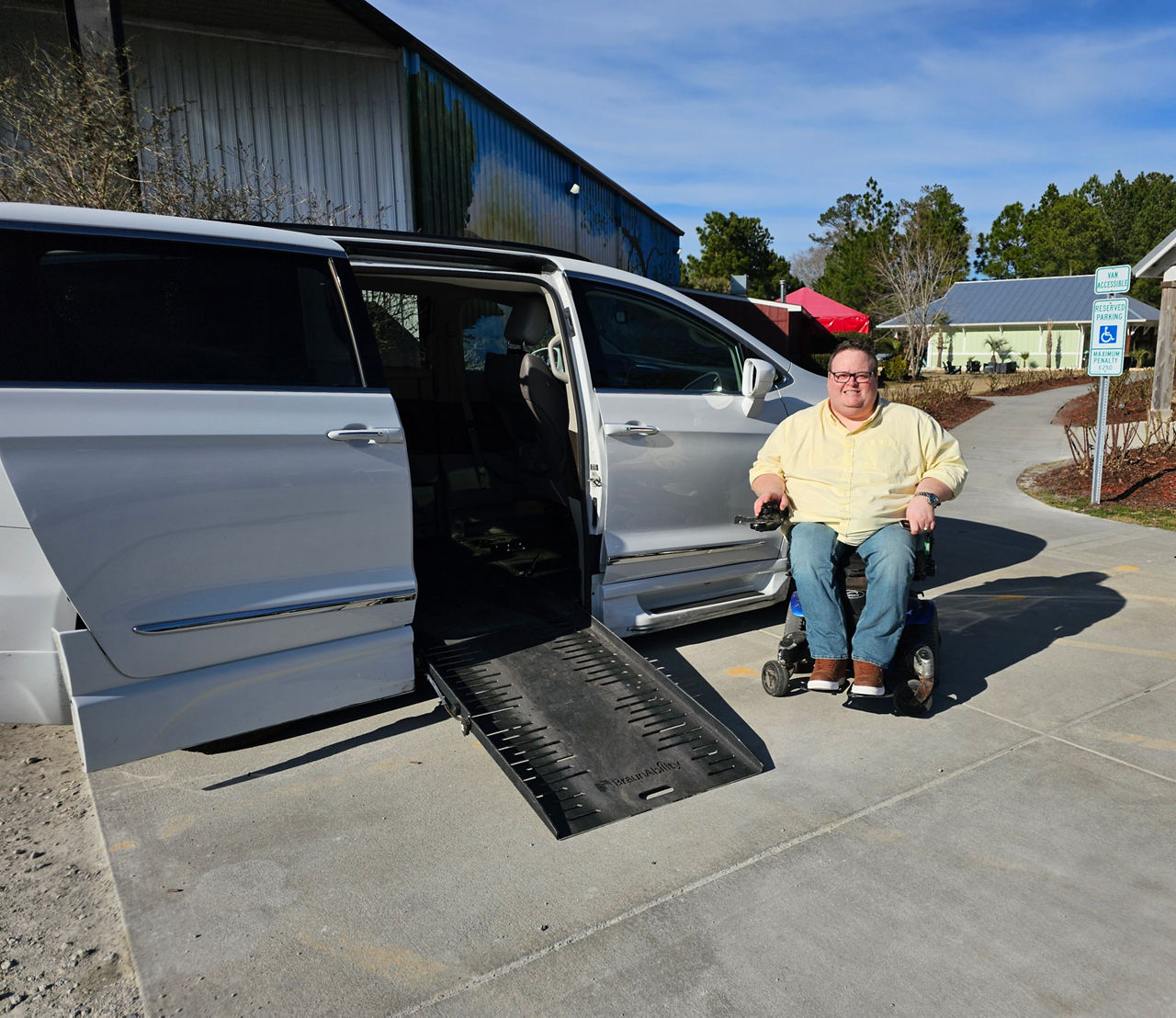 chrysler wheelchair van customer review