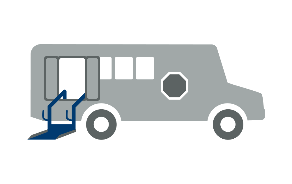 wheelchair lift for school bus