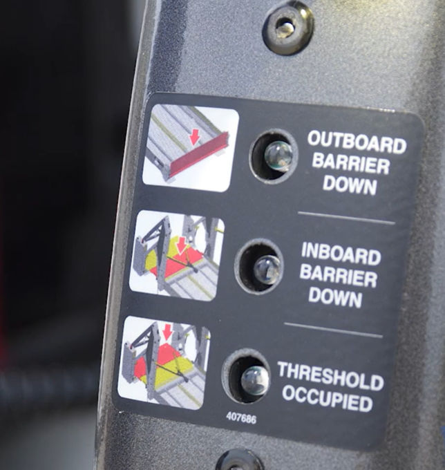 operator assist LEDs