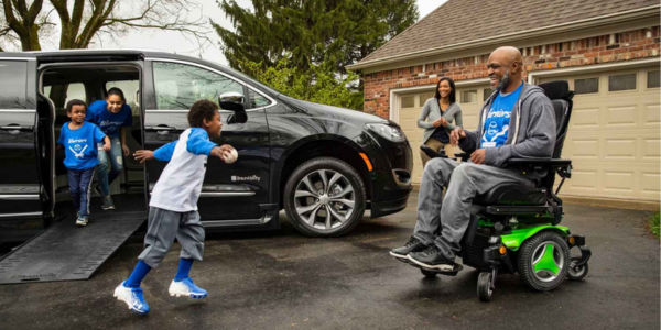 certified pre-owned side-entry power foldout wheelchair van