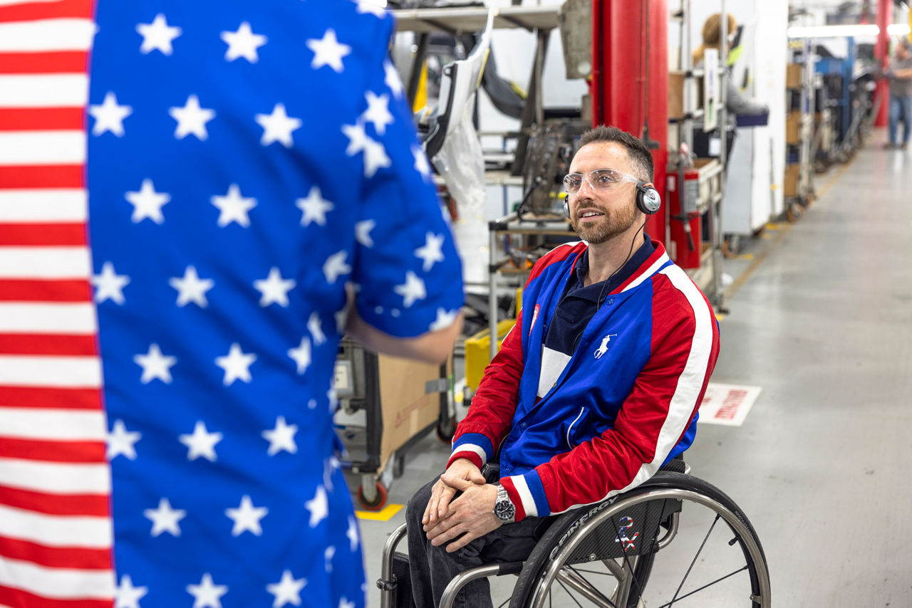Steve Serio Paralympian Wheelchair basketball