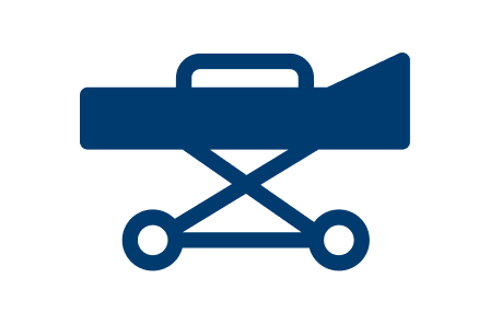stretcher transportation icon