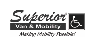 MCS logos sized and black - Superior Van and Mobility