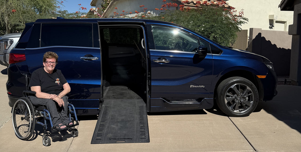 Honda Odyssay handicap van