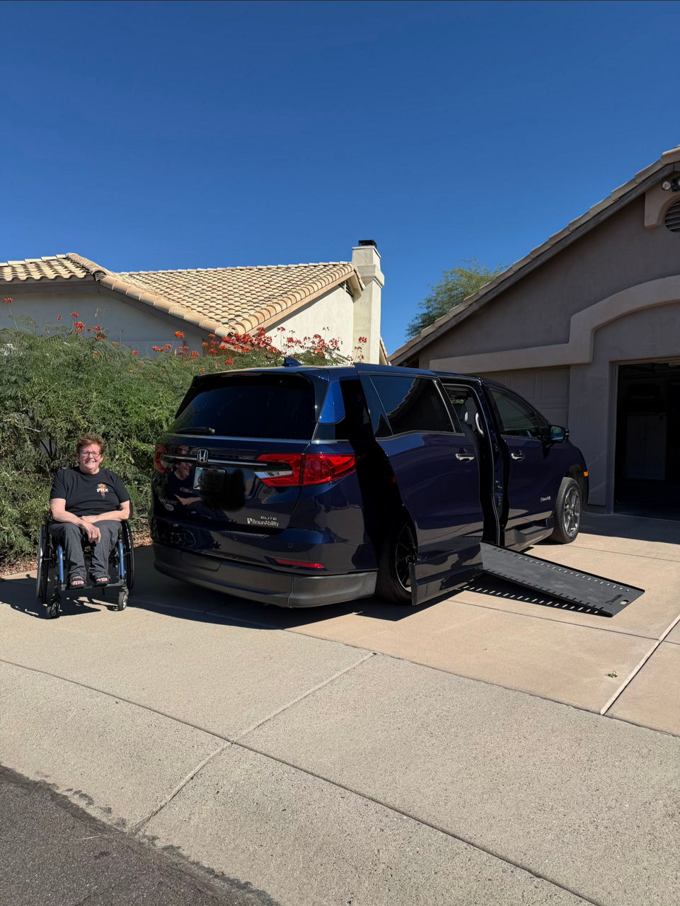 honda wheelchair van ramp