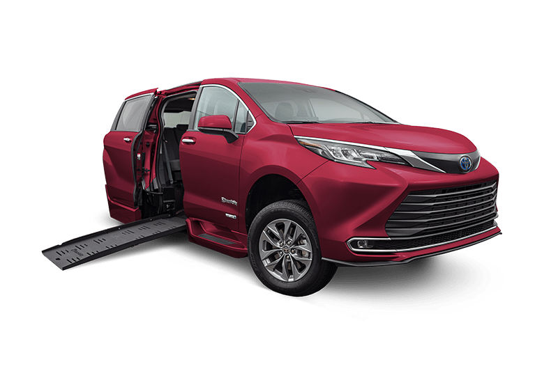 2021 toyota sienna side-entry wheelchair accessible vehicle conversion
