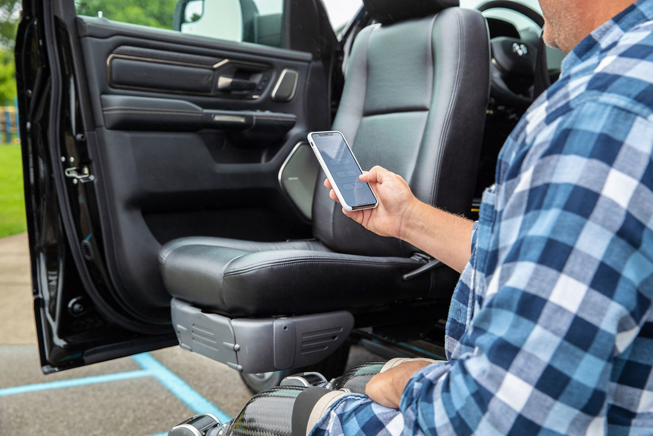 BraunAbility Mobility Equipment Financing of Turny Evo accessible seat