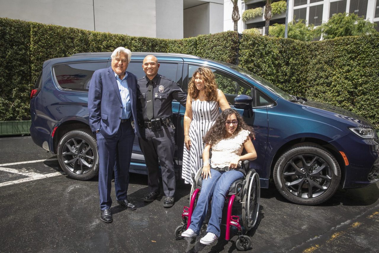 Handicap van Jay Leno