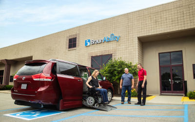 find wheelchair van used dealer