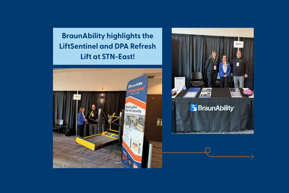 STN- East Trade Show images of BraunAbility booth