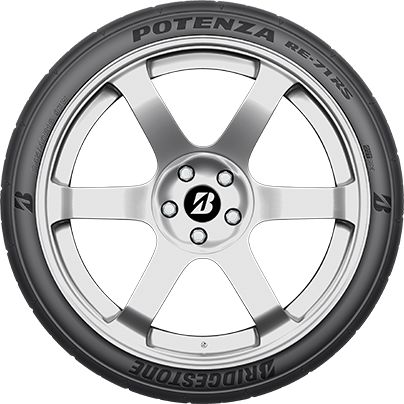 225/40R18（92W）ブリヂストン POTENZA RE-71RS ラリータイヤ 1本 2022年製 225/40/18